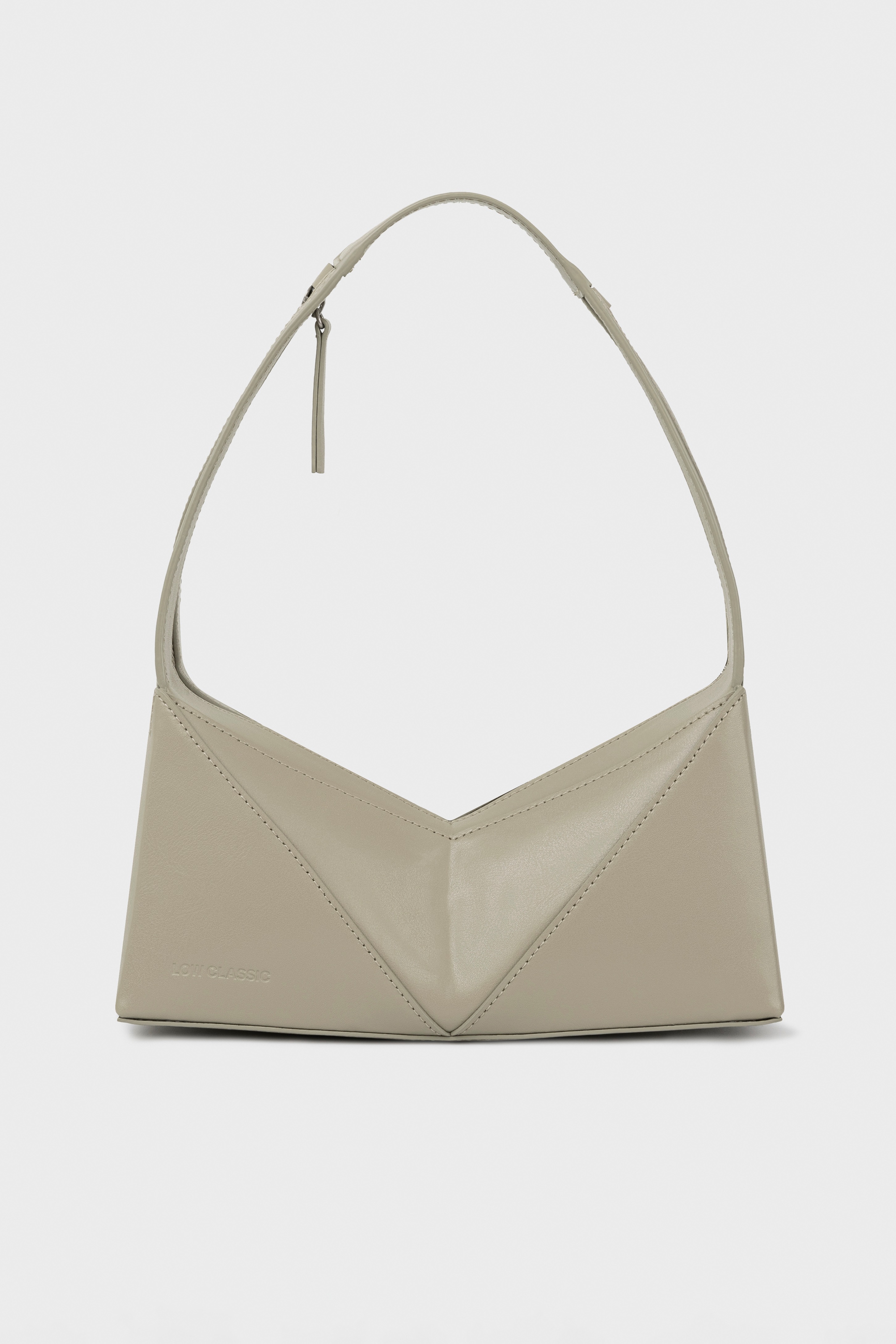 【LOW CLASSIC】 FOLDED CUBE SHOULDER BAG : 3COLOR