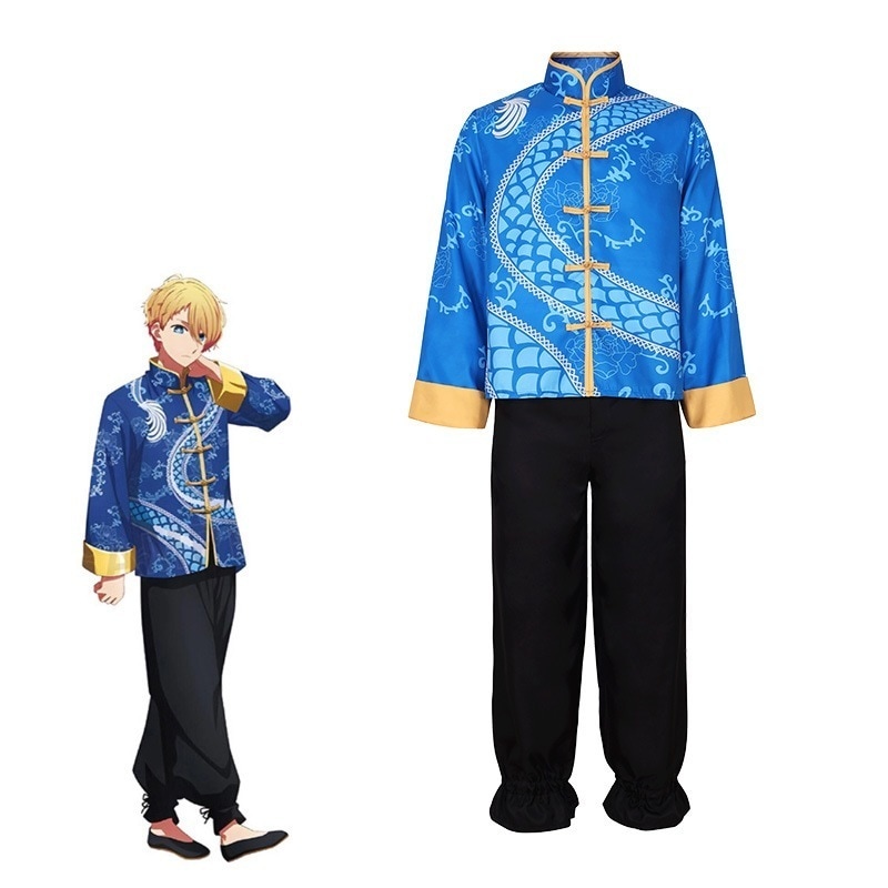 私がお勧めする子アクアレトロスタイルチャイナドレスゲームアニメコスプレスーツco服ハロウィン