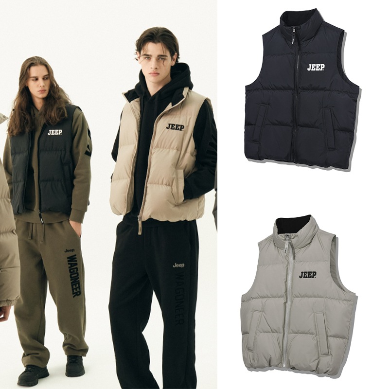 JEE コア バンドネック ダウン ベスト 2色 人気商品!! 19,080円