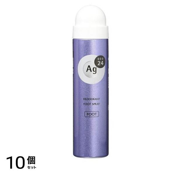 Ag DEO24(エージーデオ24) フットスプレーh 無香料 S 40g 10個セット
