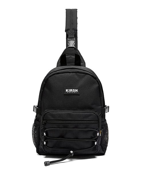 POCKET TECHNICAL SLING BAG [BLACK]