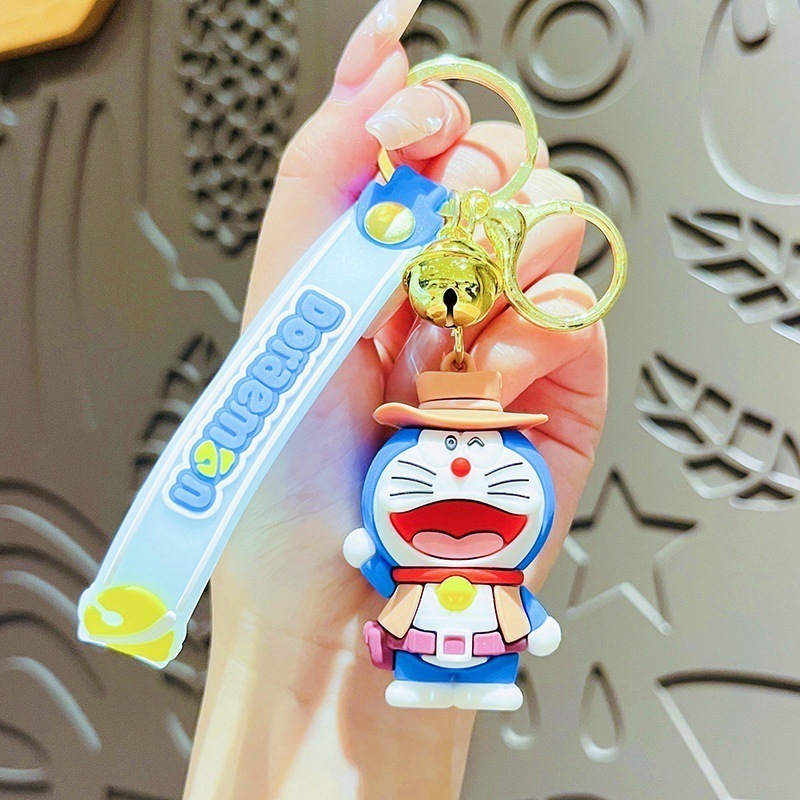 Qoo10] 新製品ドラえもんキーホルダーかわいいドラ : バッグ・雑貨
