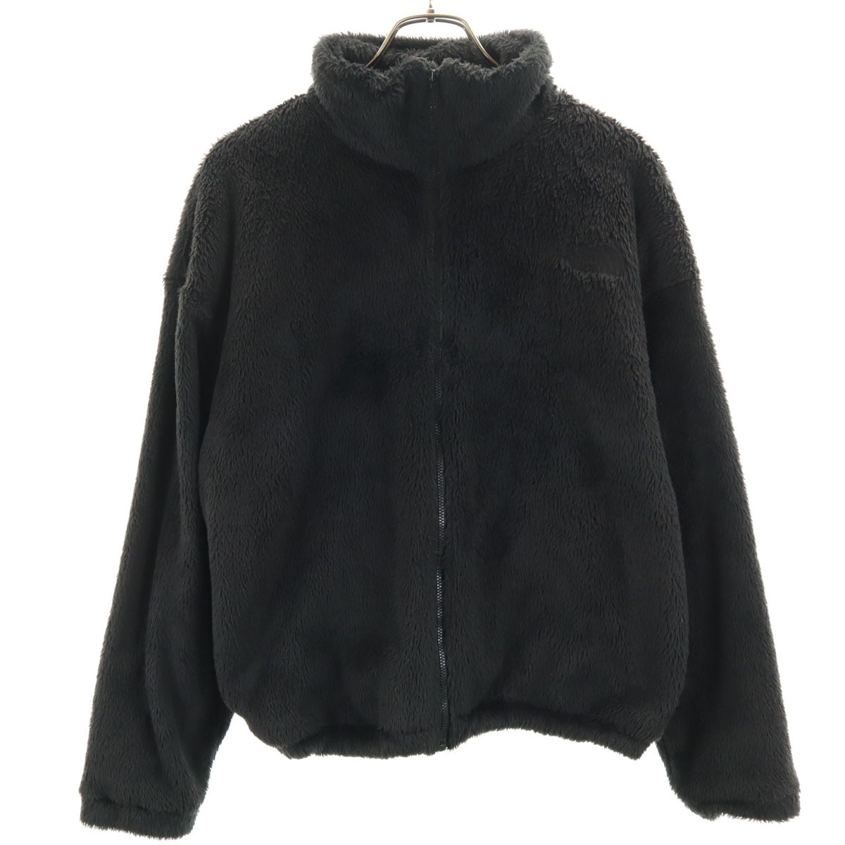 バーサロフトジップアップ ジャケット XL ブラック NAW72062 アウトドア フリース レディース 古着