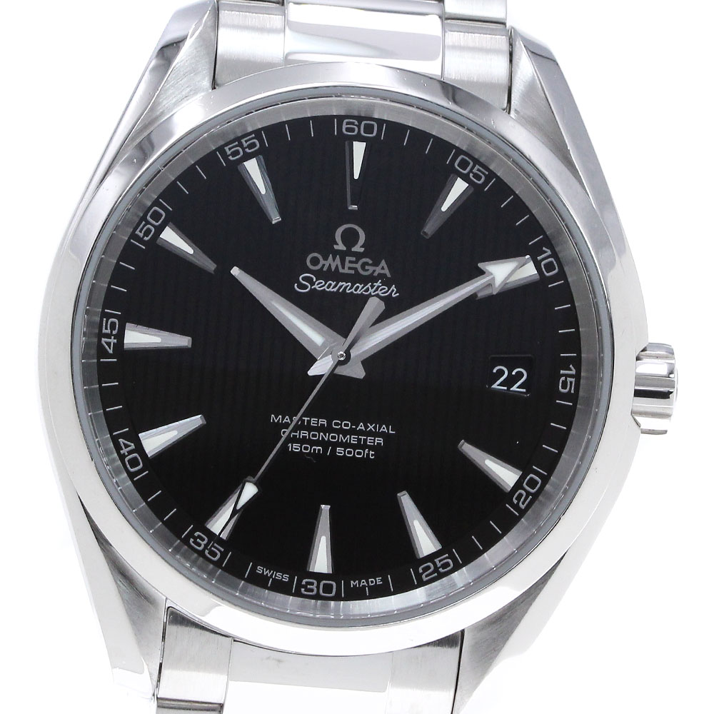 オメガ OMEGA 231.10.42.21.01.003 シーマスター アクアテラ 150 マスターコーアクシャル 自動巻き メンズ 内箱付き_846194【中古】