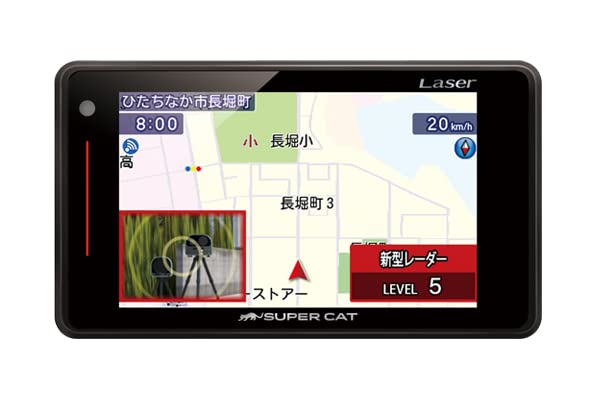 Yupiteru ユピテル GS303 新型レーダー式移動オービス対応3.6型液晶GPS内蔵レーザー