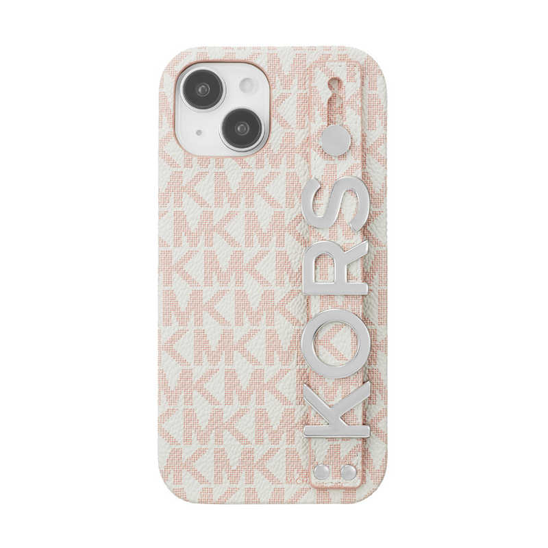 マイケルコース　Slim Wrap Case Stand ＆ Ring iPhone 15 MICHAEL KORS Soft Pink　MKSRSFPWPIP2361