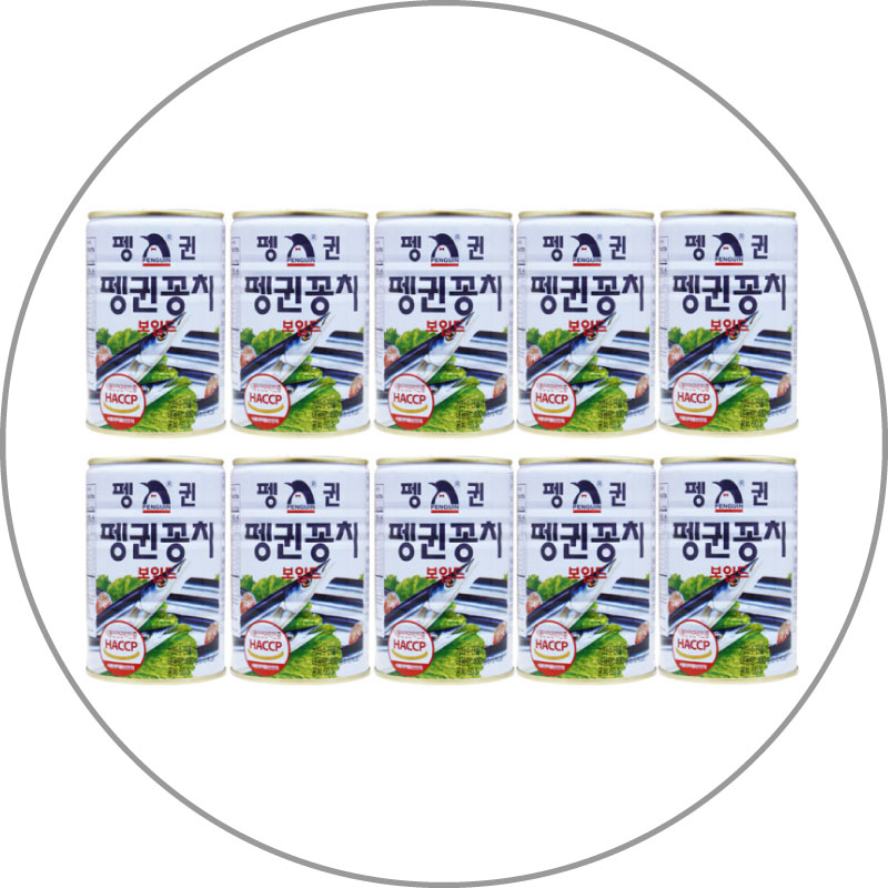 ペンギン　サンマ缶詰天然　（400g）　10個 5,800円