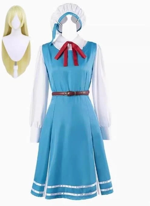 」ウィッグ付きキ魔法少女にあこがれて 杜乃こりす/ネロアリス 制服 日常服 コスプレ衣装