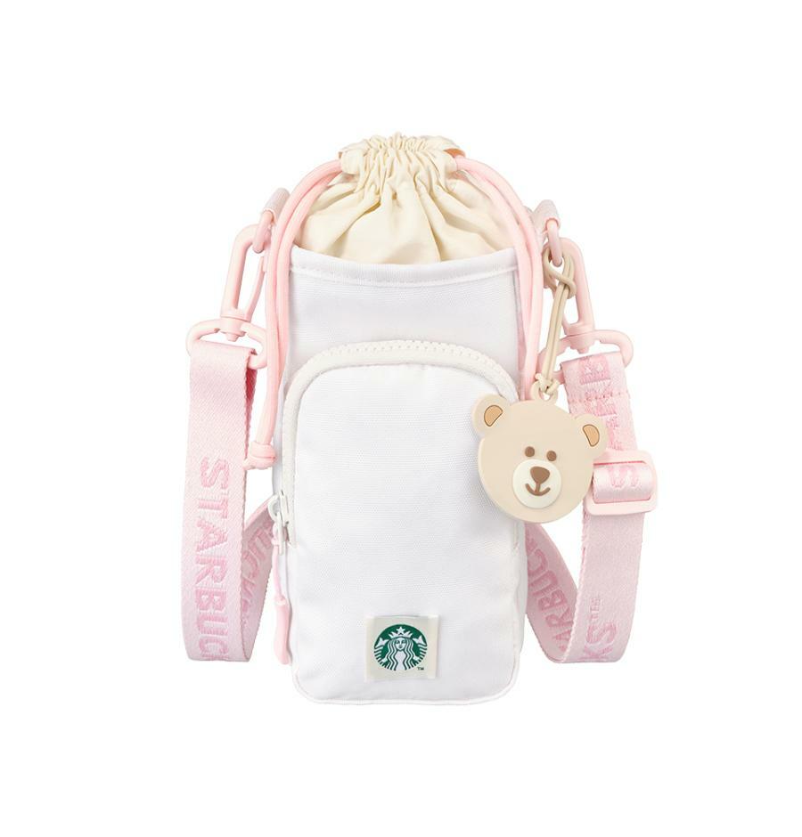 プレイ ピンク ボトルバッグ 韓国スターバ グッズ 保温/保冷機能 ネームタグ付き 5,140円