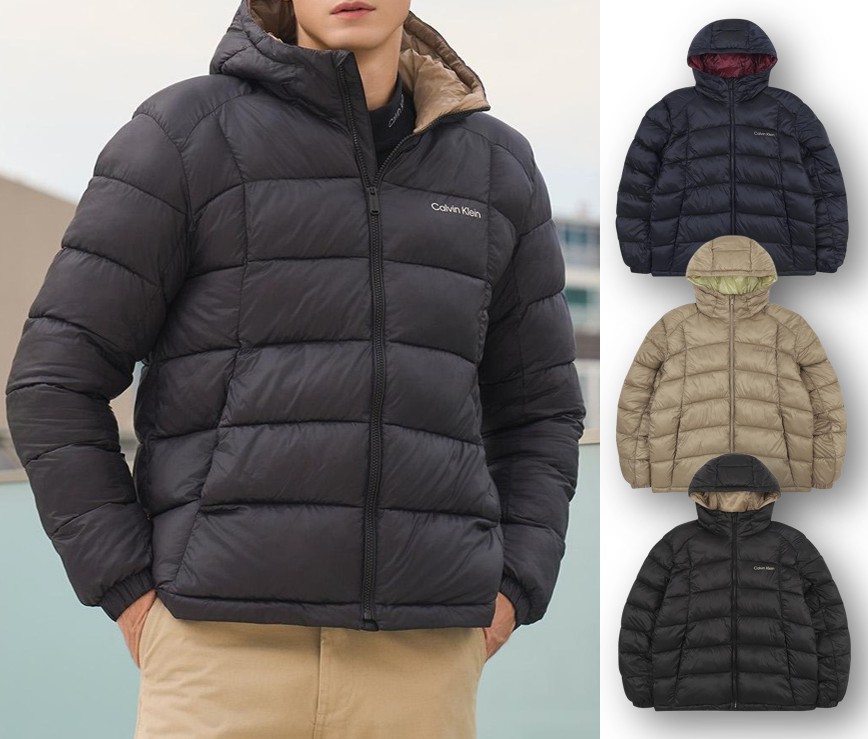 Mens Light Packable Padded Jumper