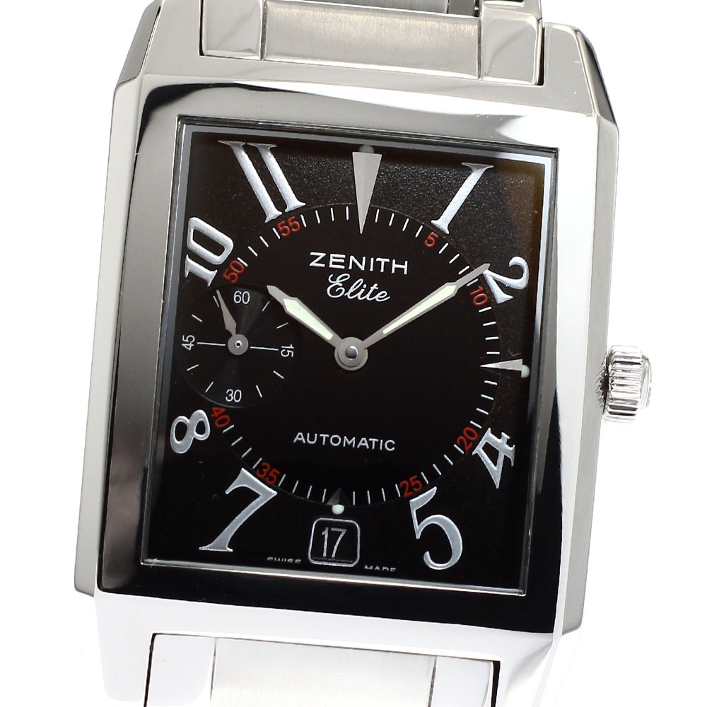 ゼニス ZENITH 02.0250.684 エリート ポートロワイヤル デイト スモールセコンド 自動巻き メンズ 美品 _920436【中古】
