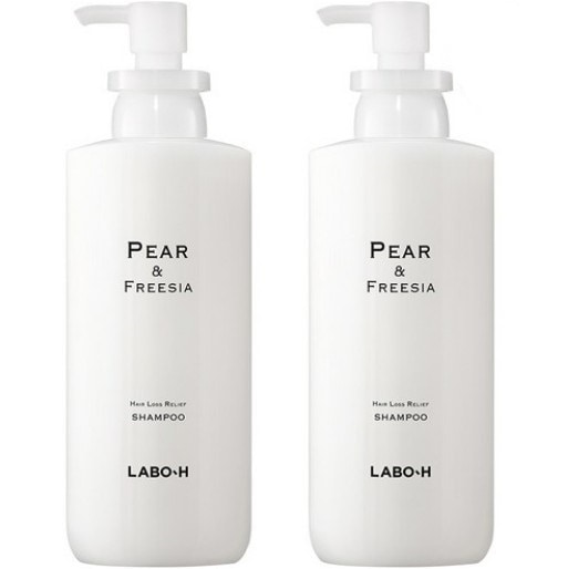 脱毛症状緩和 頭皮強化 シャンプー ペア & フリージア 400ml x 2個 (鎮静/弾力/保湿/栄養供給/活力/光彩/しわ防止)