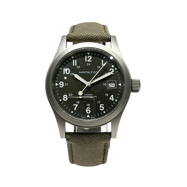 ハミルトン カーキ フィールド メカニカル H69439363 手巻き 腕時計 メンズ 【中古】