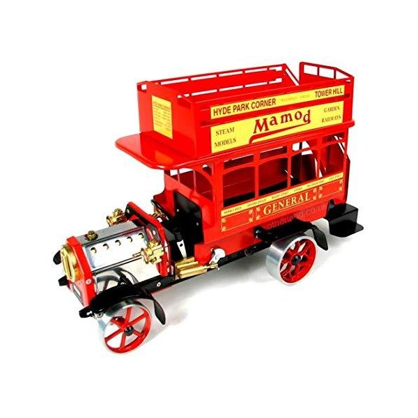 Working Live Steam Mamod 1920 s Red London Omnibus LB1R, Ready To Run - Superb! 並行輸入品