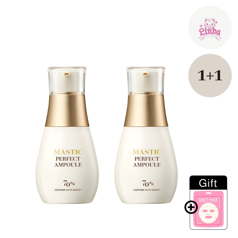 【リピ率1位】 ホワイトマスティックパーフェクトアンプル 25ml+25ml / 70%/ トラネキサム x ナイアシンアミド x グルタチオン