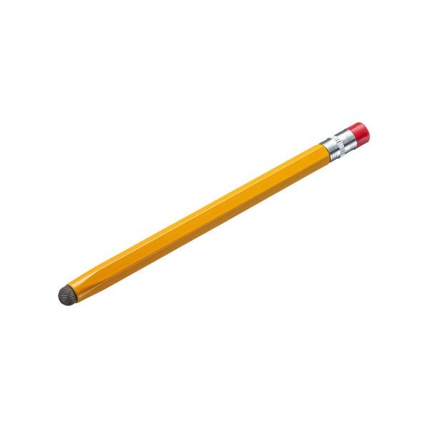 (5個セット) サンワサプライ 導電繊維タッチペン(オレンジ・鉛筆型) PDA-PEN51DX5