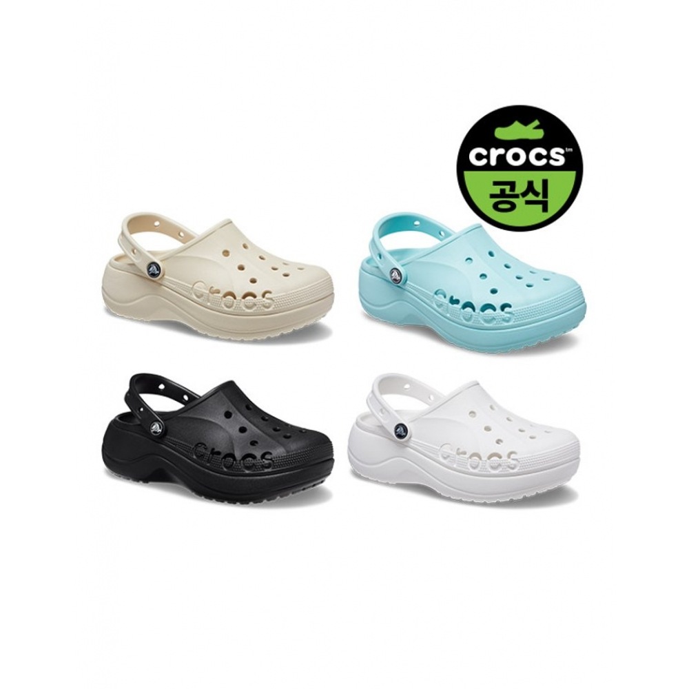 クロックスレディース BAYA プラットフォームクロッグ 4 チョイス 1