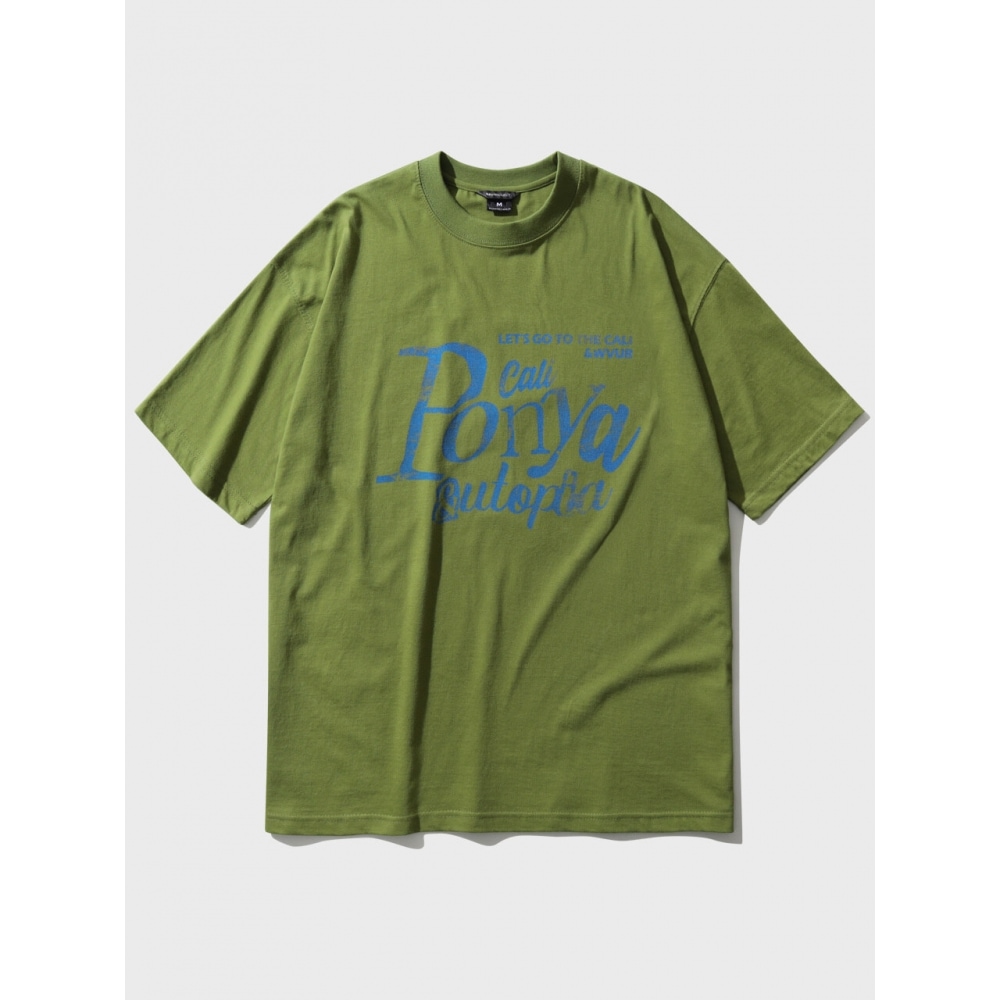 WV PROJECT フォニアフィルムショートスリーブ T シャツオリーブ JIST7711