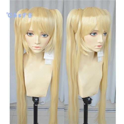 【全店任意2枚購入で100円OFF】Rewrite 中津静流 なかつしずる COS 高品質 新品 Cosplay かつら ウィッグ wig 専用ネット付