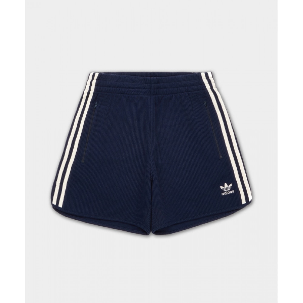ADIDAS ワッフルショートパンツ ネイビー KB5463