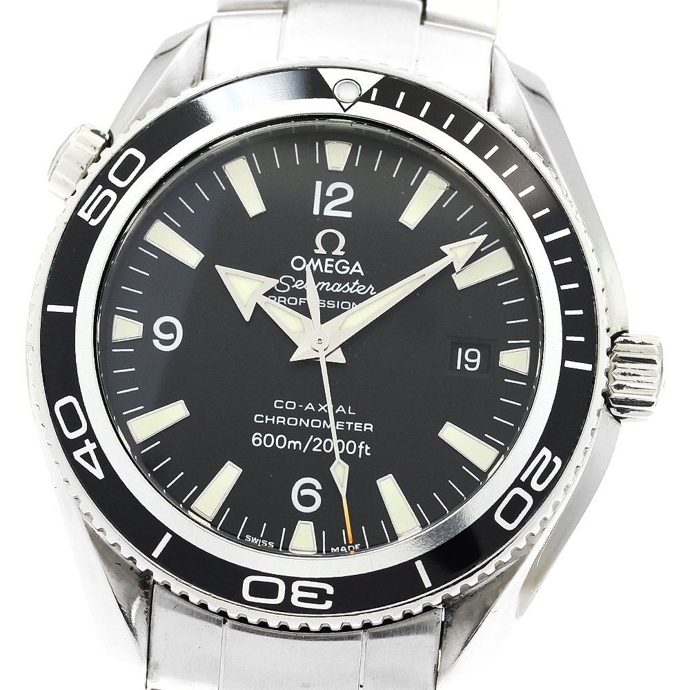 オメガ OMEGA 2201.50 シーマスター プラネットオーシャン 600M デイト 自動巻き メンズ _888009【中古】