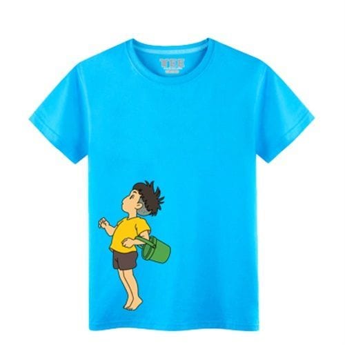 【１点もの】崖の上のポニョ　Tシャツ　140cm 半袖　トップス　アサヒ　非売品 ヴィンテージ 通販ベビー・キッズ - 【1点もの】崖の上のポニョ