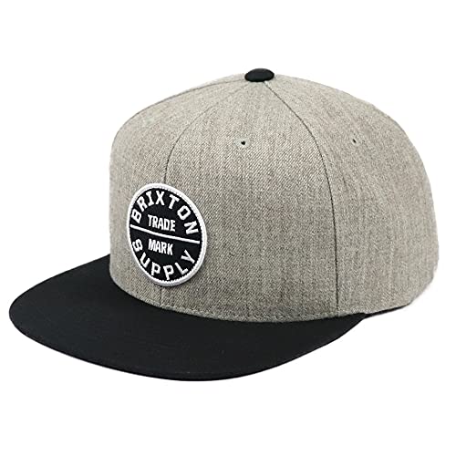 [ブリクストン] キャップ メンズ OATH 3 SNAPBACK CAP 帽子 スナップバック スケーター スケートブランド ツートンカラー [並行輸入品]