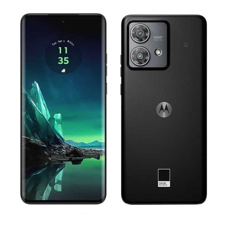 SIMフリースマートフォン motorola edge 40 neo MediaTek Dimensity 7030 メモリ/ストレージ：8GB/256GBブラックビューティ　PAYK0000JP