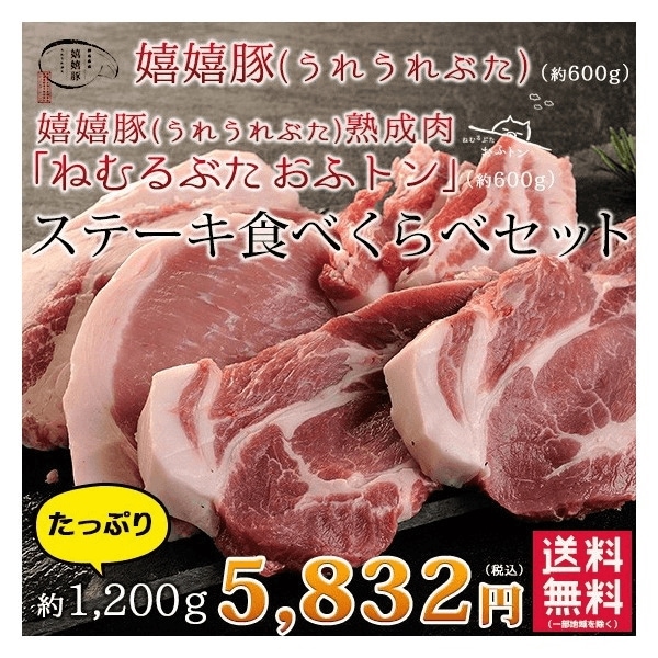 Qoo10] メガ盛り 熟成豚肉おふトン嬉嬉豚 食べく : 食品