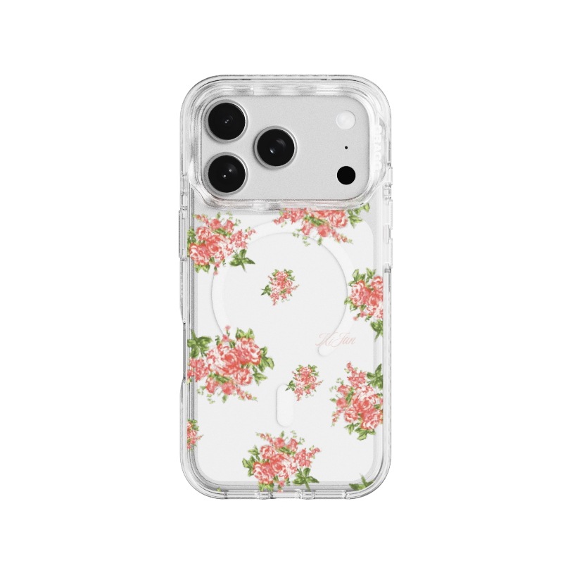 【GRAGG】 MAGSAFE LAYERS FRAME CASE CLEAR - SUNWASHED FLOWER 正規品