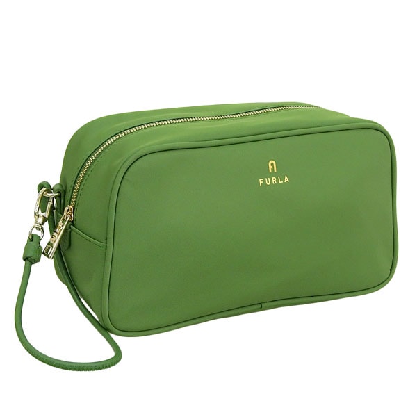 フルラ コスメポーチ 化粧ポーチ レディース アウトレット グリーン カメリア FURLA CAMELIA COSMETIC CASE L WE00559BX27732813S
