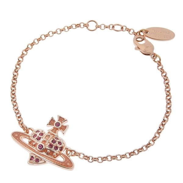 ヴィヴィアンウエストウッド アクセサリー レディース ブレスレット アウトレット ローズゴールド REVERSE HEART 6102020Z02G232 VIVIENNE WESTWOOD