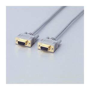 （まとめ）エレコム RS-232Cケーブル（リバース） C232R-915(×3セット)