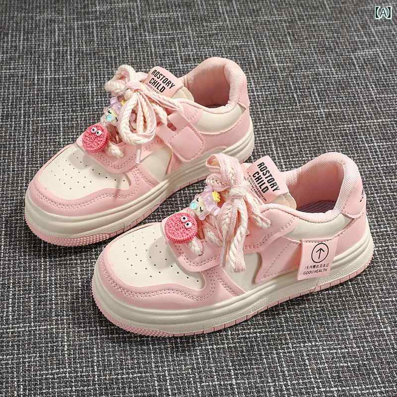 スポーツ シューズ 運動靴 ガールズ 運動靴 秋冬 12歳 ガールズ ランニング用 ソフト ソール カジュアル スニーカー 婦人靴