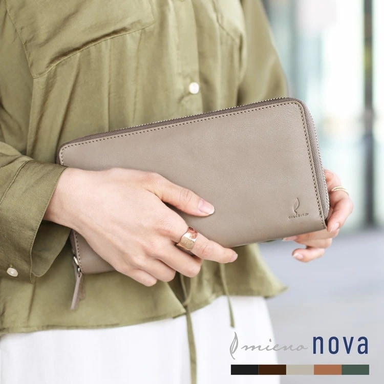 牛革 トラベル オーガナイザー mieno ブランド トラベルバッグ トラベルポーチ simカード収納 パスポートケース 革 本革 バッグインバッグ スマートフォン お財布バッグ 旅行鞄 旅行用品 【