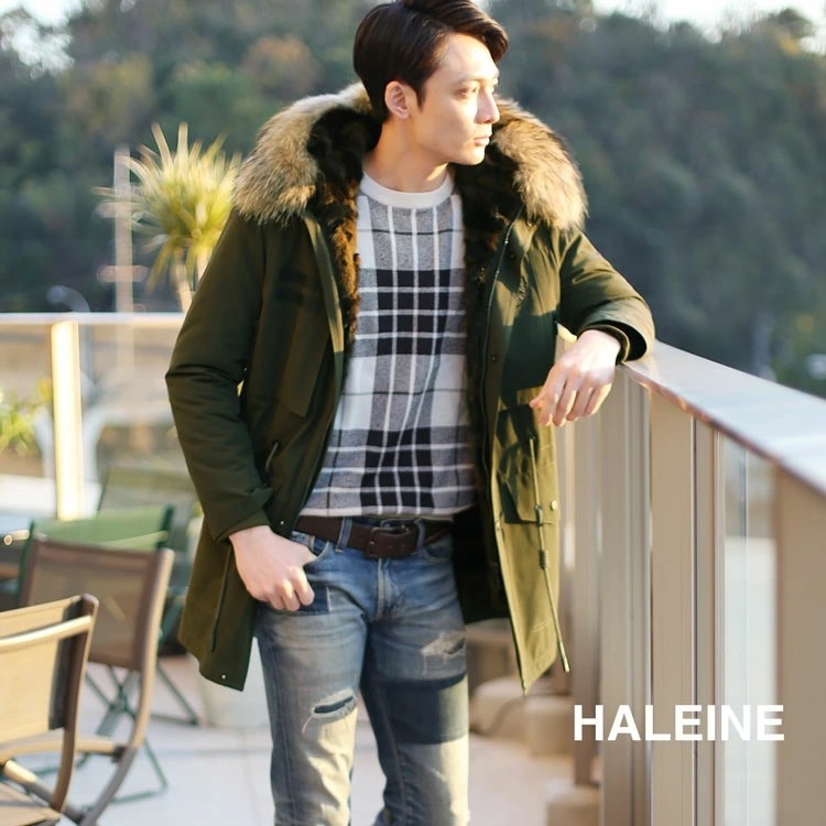 モッズコートミンクライナー付き