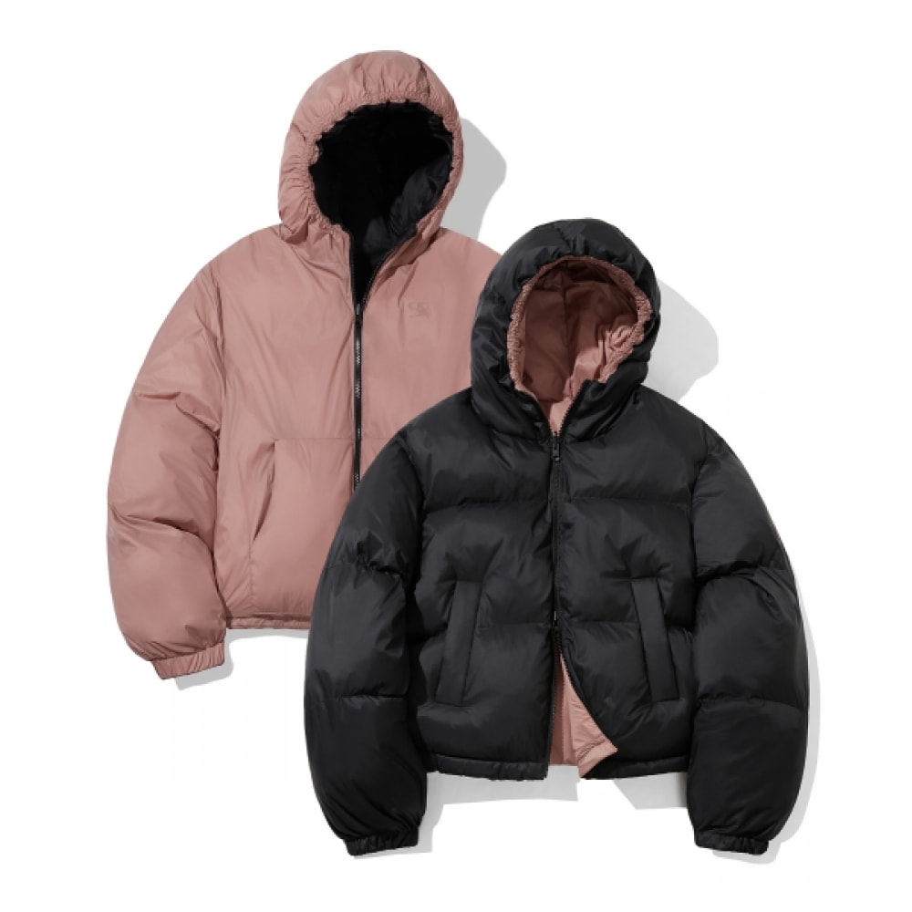 CODEGY (女性) リバーシブルフードパッド_ブラック