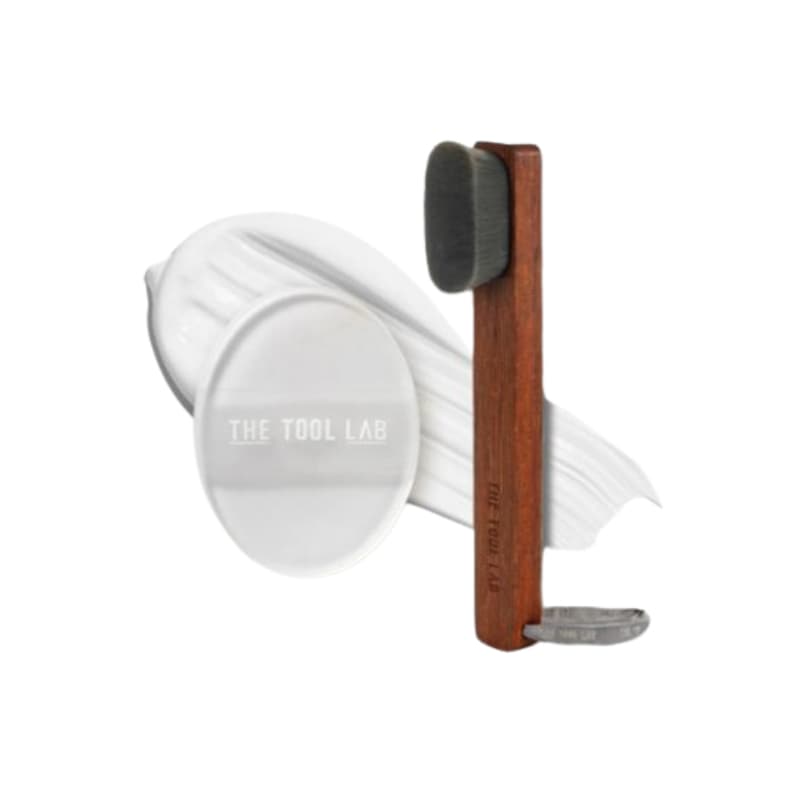 毛穴角質ケア 中身 ホームケア デュオ(ブラシ1個+パフ1個+専用ホルダー)