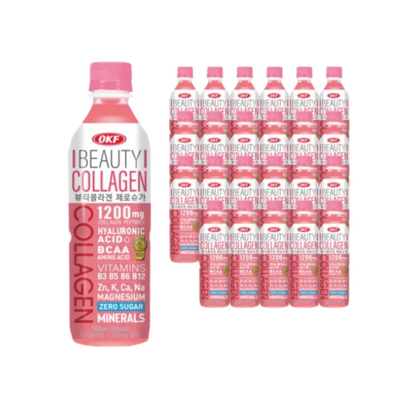 ビューティーコラーゲン ゼロシュガー 500ml×24本 美容サポート飲料