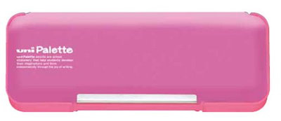 他サイト： 三菱鉛筆 筆箱 ユニパレット 両開き ピンク P1000BT301の商品画像