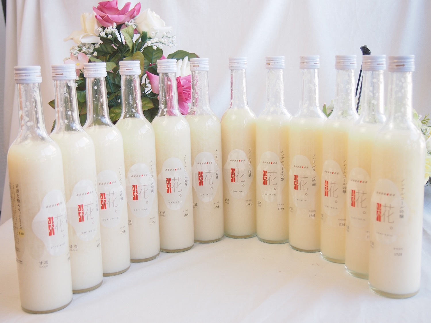 山崎 一糀 ノンアルコール甘酒 吟醸(愛知県)　500ml12本