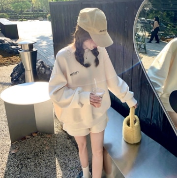 トップス プルオーバー トレーナー 長袖 Uネック かわいい 大人可愛い シンプル カジュアル おしゃれ かっこいい こなれ感 ラフ メンズライク ボーイッシュ トップス プルオーバー トレーナー 長袖 Uネック かわいい 大人