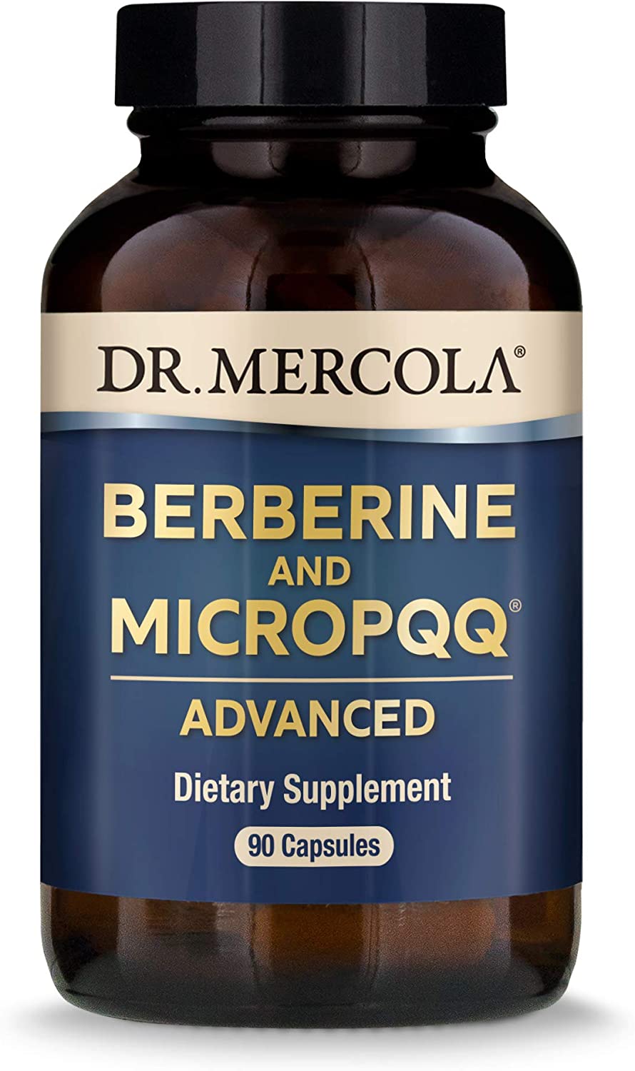 経典 【Dr. Mercola, Berberine and MircoPQQ Advanced】90 カプセル