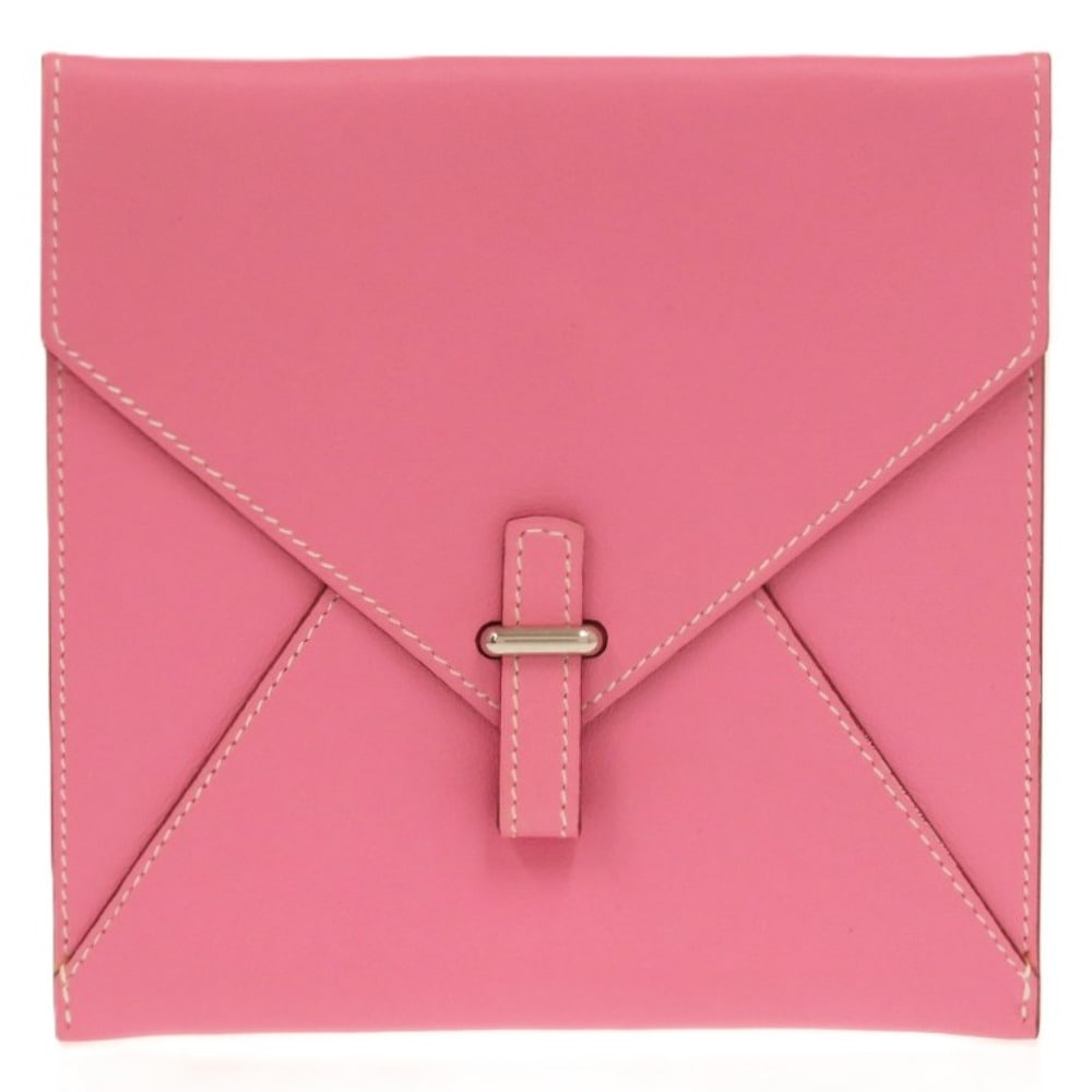 美品 ポシェットビアンカ ポーチ レザー/レザー ピンク N刻印 1083【中古】 レディース