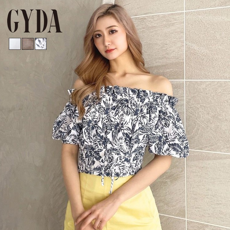 2WAYギャザーオフショル コルセットブラウス 072520404501 レディース 半袖 トップス オフショル ブラウス ショート丈 フリーサイズ オフホワイト ベージュ ミックス 5,571円