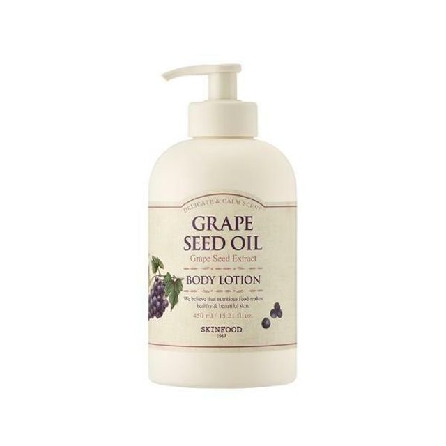 ブドウの種 オイル ボディローション 450ml x 2個 (鎮静/弾力/保湿/栄養供給/活力/しわ防止)