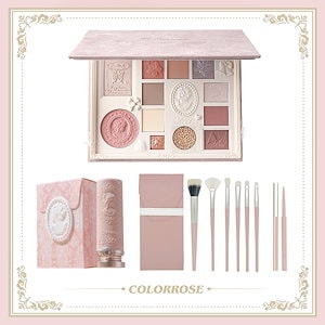 6種類メイクアップセットメイクアップ福袋 リップ アイシャドウ メイクブラシ アイシャドウパレット アイライナー化粧用ブラシ 多機能 高発色 誕生日プ