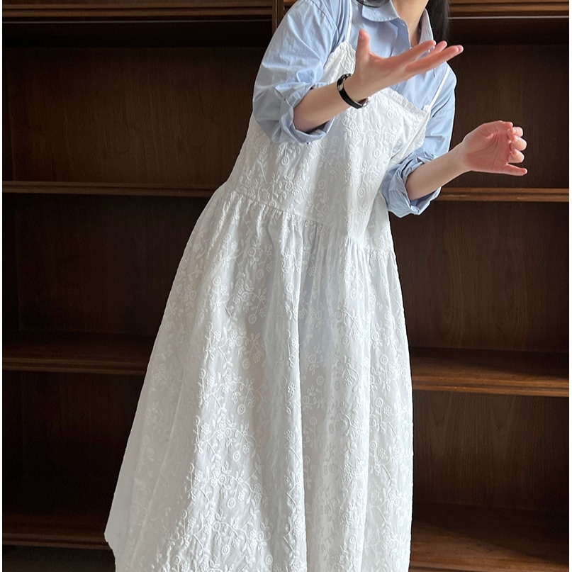 韓国デザイン春物新作おしゃれあちこち キャミソールワンピース