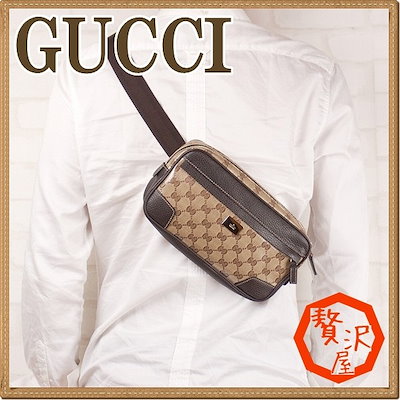 Qoo10 Gucci グッチ Gucci バッグ メンズ ショ メンズバッグ シューズ 小物