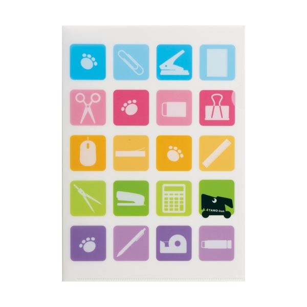 （まとめ） たのくん クリヤーホルダー ぶんぼうぐ1枚 [x50セット] 11,734円